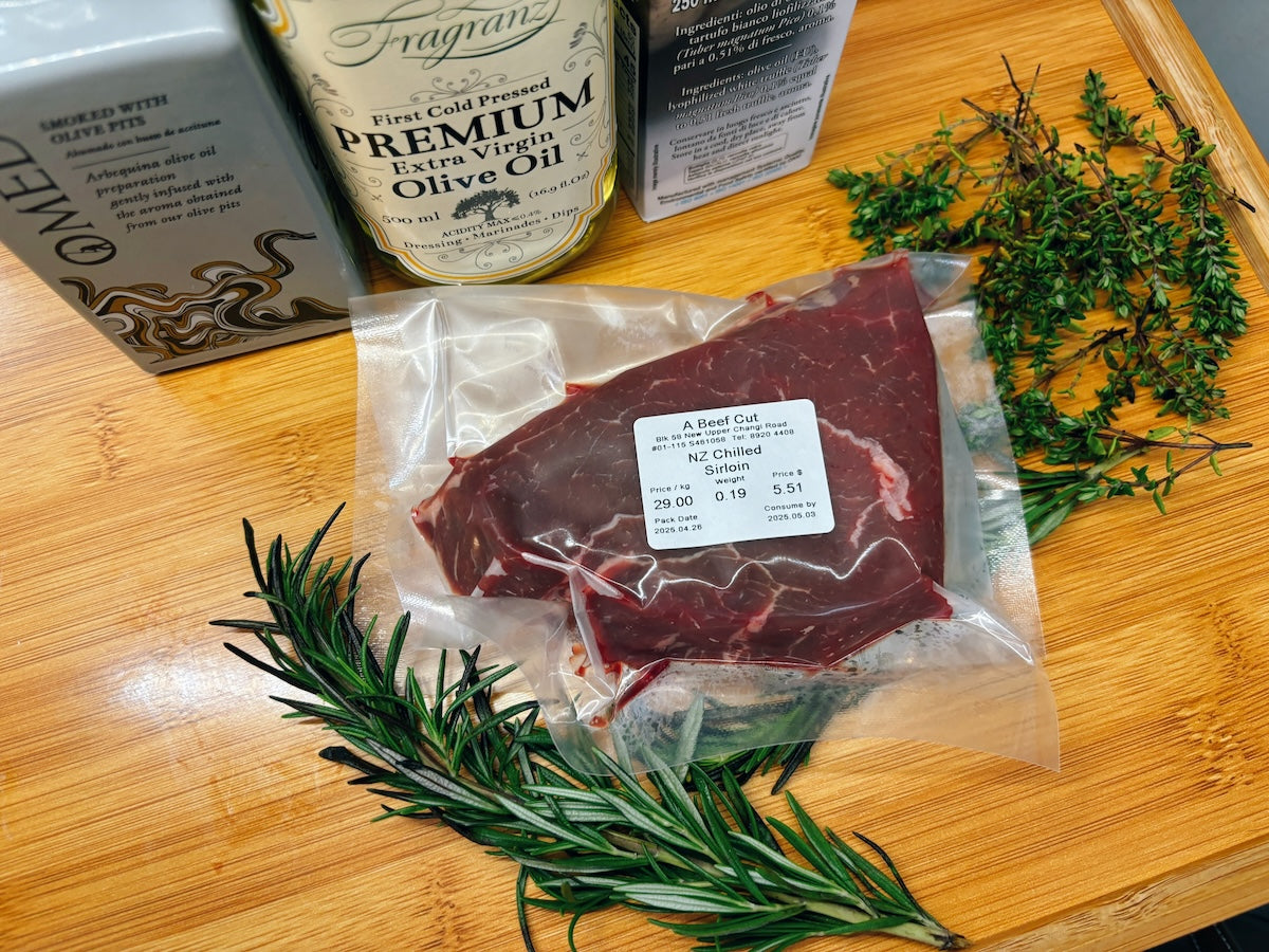 New Zealand Chilled Grass-fed Sirloin Steak
