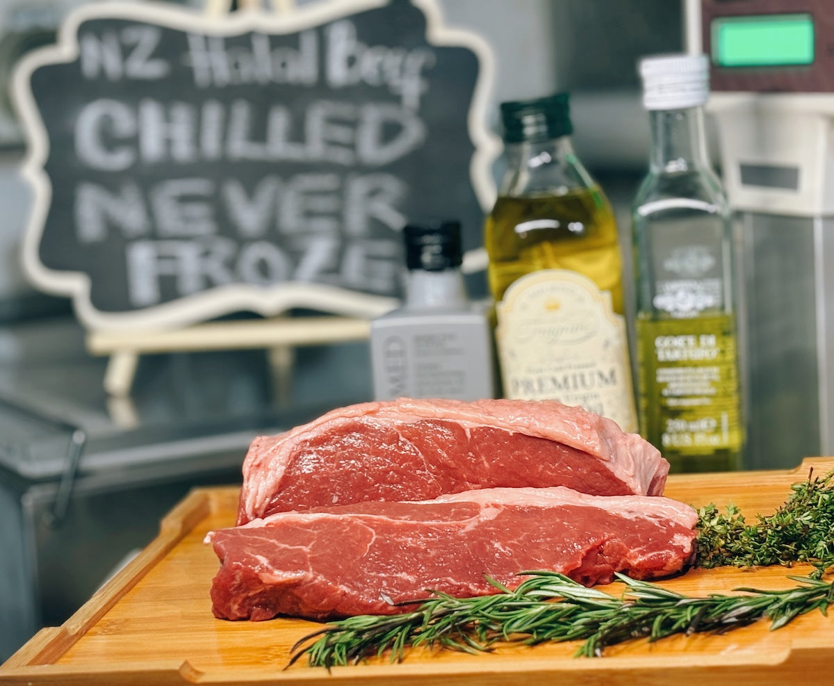 New Zealand Grassfed Chilled Striploin Steak
