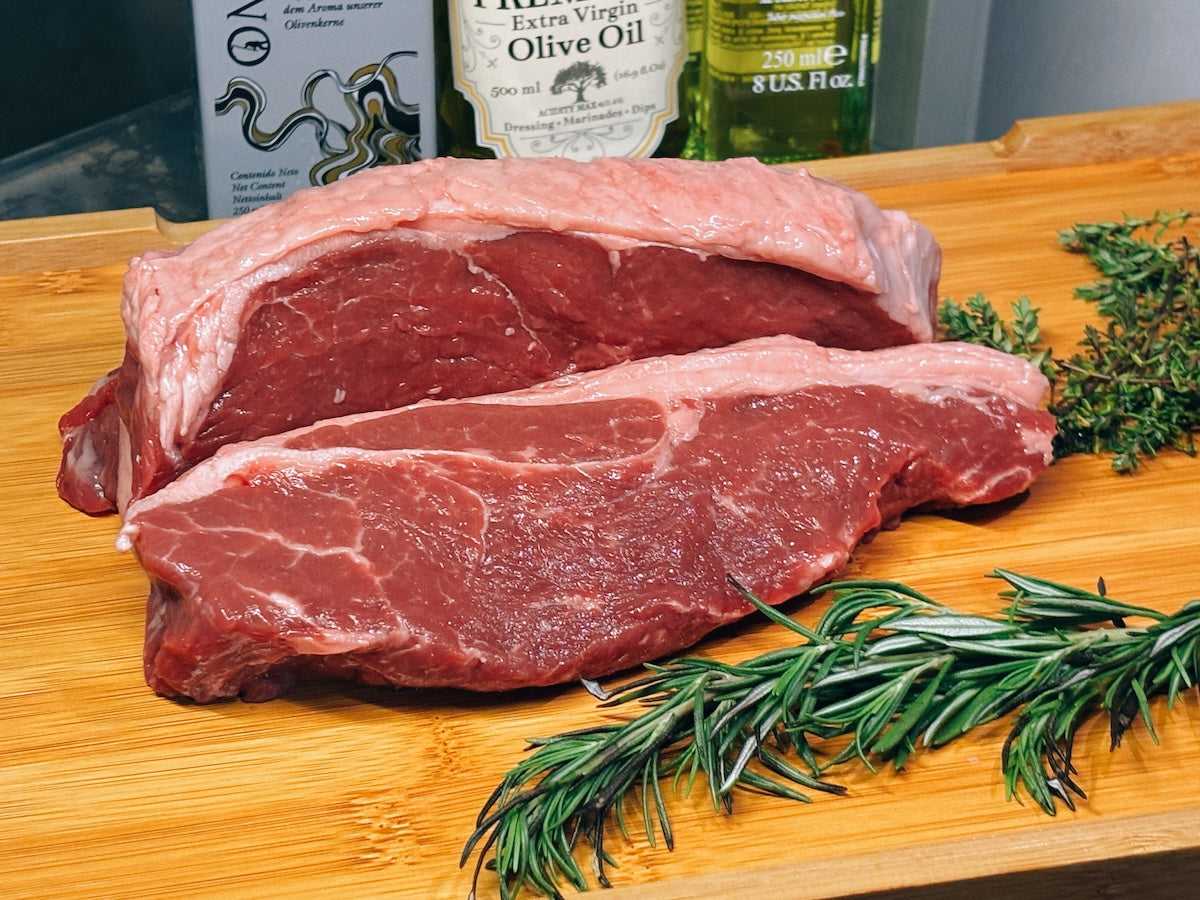 New Zealand Grassfed Chilled Striploin Steak