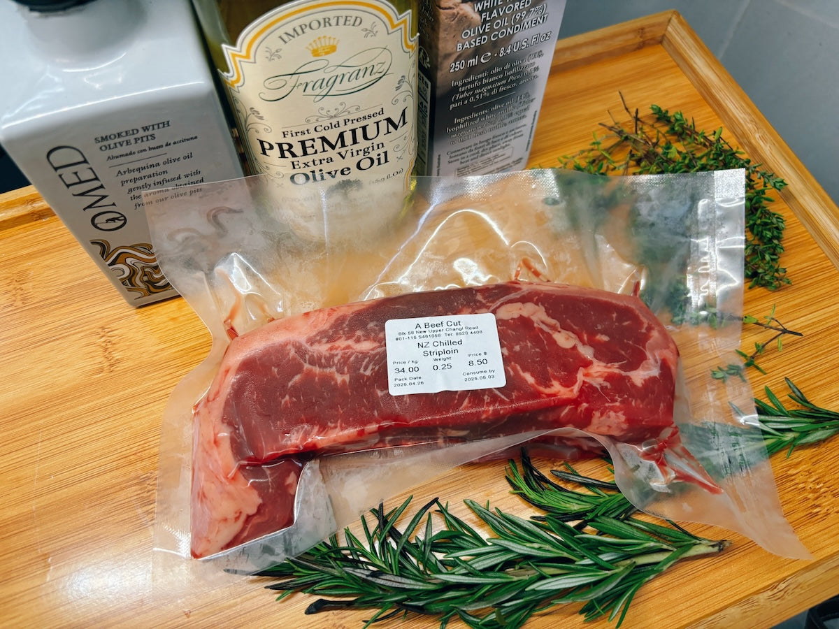 New Zealand Grassfed Chilled Striploin Steak