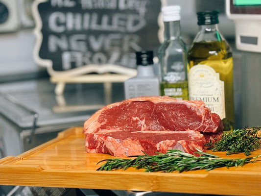 New Zealand Chilled Angus Grass-fed Striploin Steak