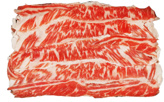 US Chuck Short Ribs Shabu Slice